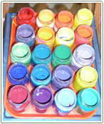 paint jars